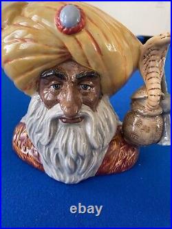 Royal Doulton The Snake Charmer Large Character Jug Mug D6912 #177 of 2500 1991