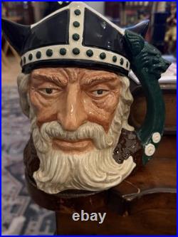 Royal Doulton The Viking Character Jug -STOKE ON TRENT BACKSTAMP VERY RARE. MINT