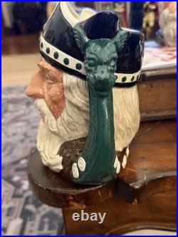 Royal Doulton The Viking Character Jug -STOKE ON TRENT BACKSTAMP VERY RARE. MINT Royal Doulton The Viking Character Jug -STOKE ON TRENT BACKSTAMP VERY RARE. MINT