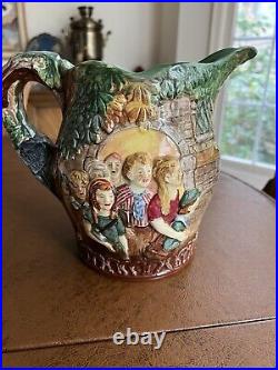 Royal Doulton The Village Blacksmith Pitcher Ltd Ed. #378/600