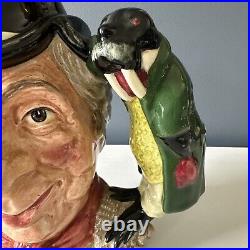 Royal Doulton The Walrus & Carpenter D6600 Large Character Jug Great Cond