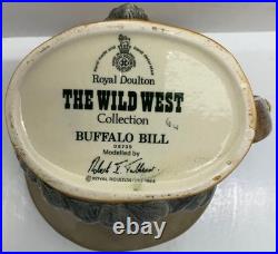 Royal Doulton The Wild West Collection 1984 Buffalo Bill Toby Jug D6735