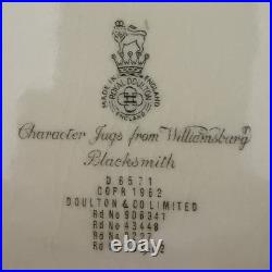 Royal Doulton The Williamsburg Collection All Seven Characters