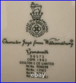 Royal Doulton The Williamsburg Collection All Seven Characters