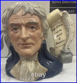 Royal Doulton Thomas Jefferson Character Toby Mug 1993 LE Of 2500 Mint Cond
