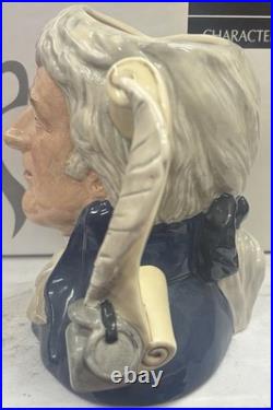 Royal Doulton Thomas Jefferson Character Toby Mug 1993 LE Of 2500 Mint Cond