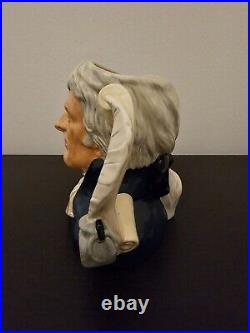 Royal Doulton Thomas Jefferson D6943 Character Toby Jug Large #1891