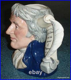 Royal Doulton Thomas Jefferson D6943 Character Toby Jug Large 7 LIMITED EDITION