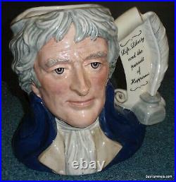 Royal Doulton Thomas Jefferson D6943 Character Toby Jug Large 7 LIMITED EDITION