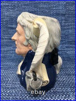 Royal Doulton Thomas Jefferson D6943 Character Toby Jug Large 7 Mint