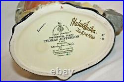 Royal Doulton Thomas Jefferson D6943 Limited Edition #186/2500 Signed