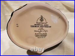 Royal Doulton Thomas Jefferson D6943, Ltd Ed 899/2500