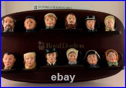 Royal Doulton Tiny Toby Character Jugs Charles Dickens Commemorative Full Set