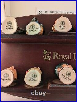 Royal Doulton Tiny Toby Character Jugs Charles Dickens Commemorative Full Set