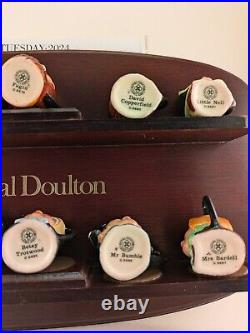 Royal Doulton Tiny Toby Character Jugs Charles Dickens Commemorative Full Set