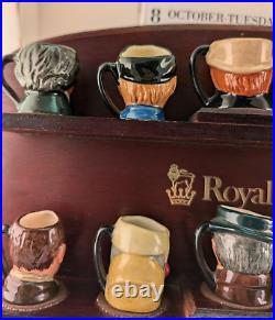 Royal Doulton Tiny Toby Character Jugs Charles Dickens Commemorative Full Set