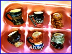 Royal Doulton Tiny Toby Character Jugs Mugs Charles Dickens Set 12 1940 to 60 Royal Doulton Tiny Toby Character Jugs Mugs Charles Dickens Set 12 1940 to 60