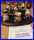Royal Doulton Tiny Tobys Character Jug Set W Display Stand Set Of 6 Le 2500 Coa