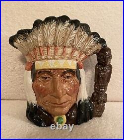 Royal Doulton Toby Character Jug Large NORTH AMERICAN INDIAN