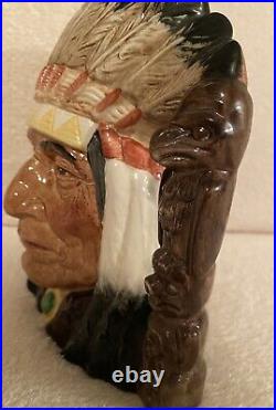 Royal Doulton Toby Character Jug Large NORTH AMERICAN INDIAN