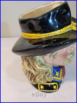 Royal Doulton Toby Character Jug / Mug General Custer D7079 7 7 inch Large