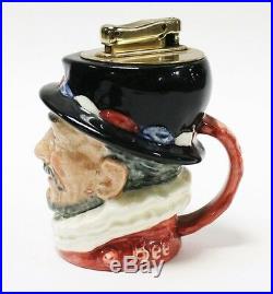 Royal Doulton Toby Character Jug Table Lighter Beefeater England 1946
