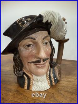 Royal Doulton Toby Character Mugs Four Musketeers Large 7 Tall