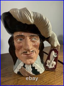 Royal Doulton Toby Character Mugs Four Musketeers Large 7 Tall