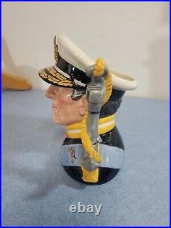 Royal Doulton Toby Jug D6944 Earl Mountbatten of Burma Ltd Ed 349/5000