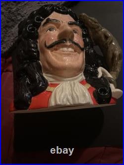 Royal Doulton Toby Jug D6947 CAPTAIN HOOK 1994 Character Jug of the Year 6 1/2 Royal Doulton Toby Jug D6947 CAPTAIN HOOK 1994 Character Jug of the Year 6 1/2