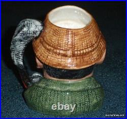 Royal Doulton Toby Jug The Angler Made in England D 7065 1997 Fishing Gift