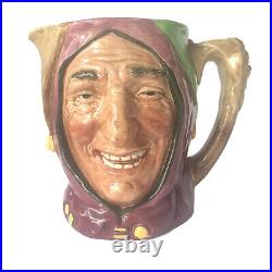 Royal Doulton Toby Jug'The Jester' Character Touchstone England c. 1930's