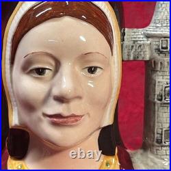 Royal Doulton Toby Jug or Mug CATHERINE OF ARAGON D6657 Small England 1975