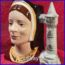 Royal Doulton Toby Jug or Mug CATHERINE OF ARAGON D6657 Small England 1975