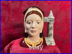 Royal Doulton Toby Jug or MugCATHERINE OF ARAGON D6657 Small Made in England