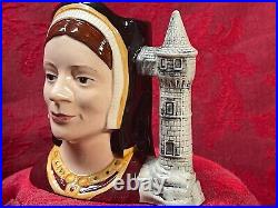 Royal Doulton Toby Jug or MugCATHERINE OF ARAGON D6657 Small Made in England