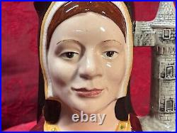 Royal Doulton Toby Jug or MugCATHERINE OF ARAGON D6657 Small Made in England