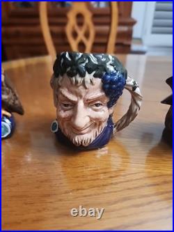 Royal Doulton Toby Jugs 18 Count in the lot, Large, Medium & Tini. Exc. Condit