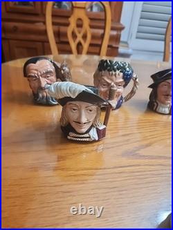 Royal Doulton Toby Jugs 18 Count in the lot, Large, Medium & Tini. Exc. Condit