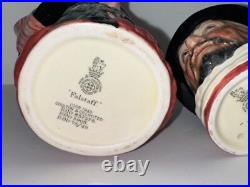 Royal Doulton Toby Jugs Set of 3 Antique