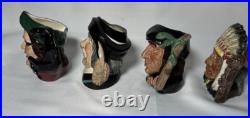 Royal Doulton Toby mugs lot of 10 3 1/2 inch size excellent condition