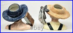 Royal Doulton Tom Sawyer Huckleberry Finn Character Jug Duo D7187, D7177 England Royal Doulton Tom Sawyer Huckleberry Finn Character Jug Duo D7187, D7177 England