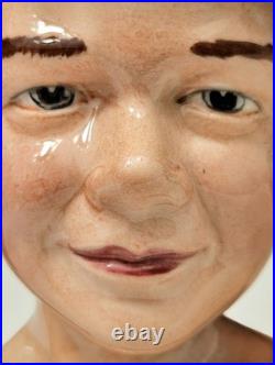 Royal Doulton Tom Sawyer Huckleberry Finn Character Jug Duo D7187, D7177 England