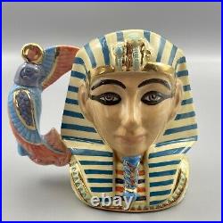 Royal Doulton Tutankhamen D7127 Character Jug 352/1500 COA Small