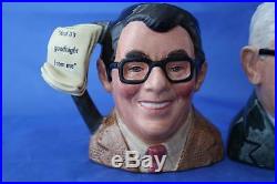 Royal Doulton Two Ronnies Ronnie Corbett Ronnie Barker Character Jugs