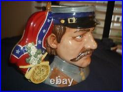 Royal Doulton Two Sided Large CIVIL War Character/toby Jug- Rare