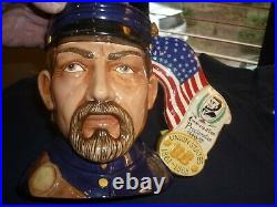 Royal Doulton Two Sided Large CIVIL War Character/toby Jug- Rare