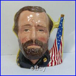 Royal Doulton Ulysses S Grant & Robert E Lee Antagonists Character Jug D6698