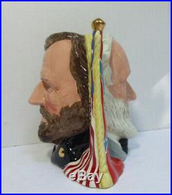 Royal Doulton Ulysses S Grant & Robert E Lee Antagonists Character Jug D6698