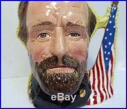 Royal Doulton Ulysses S Grant & Robert E Lee Antagonists Character Jug D6698